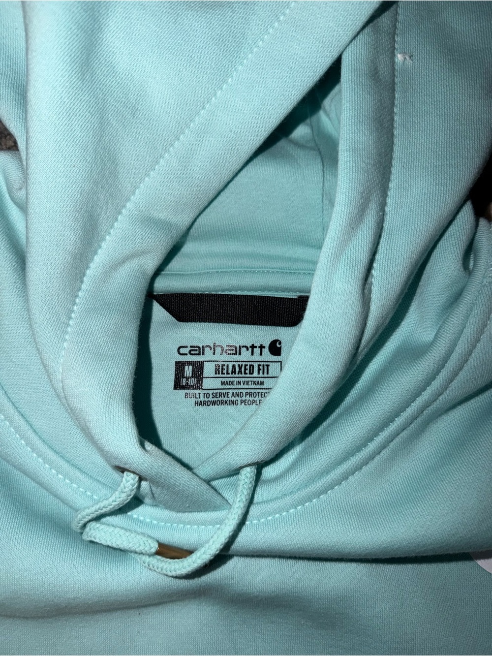 Carhartt Womens Relaxed Fit Crewneck Sweatshirt in Aqua